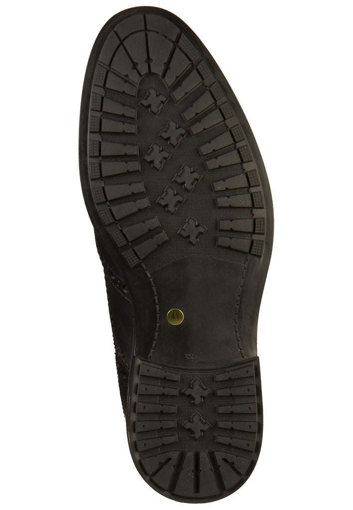 Salamander Businessschuhe Glattleder Schwarz - surf4shoes