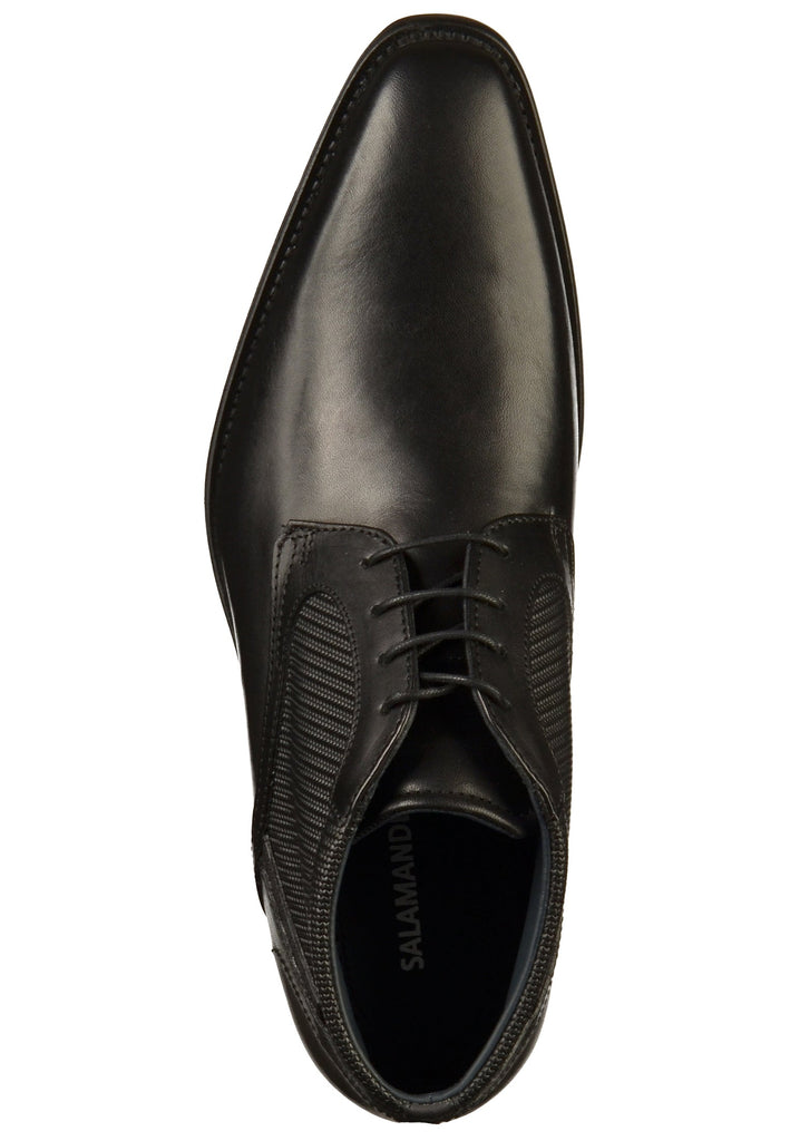 Salamander Businessschuhe Glattleder Schwarz - surf4shoes