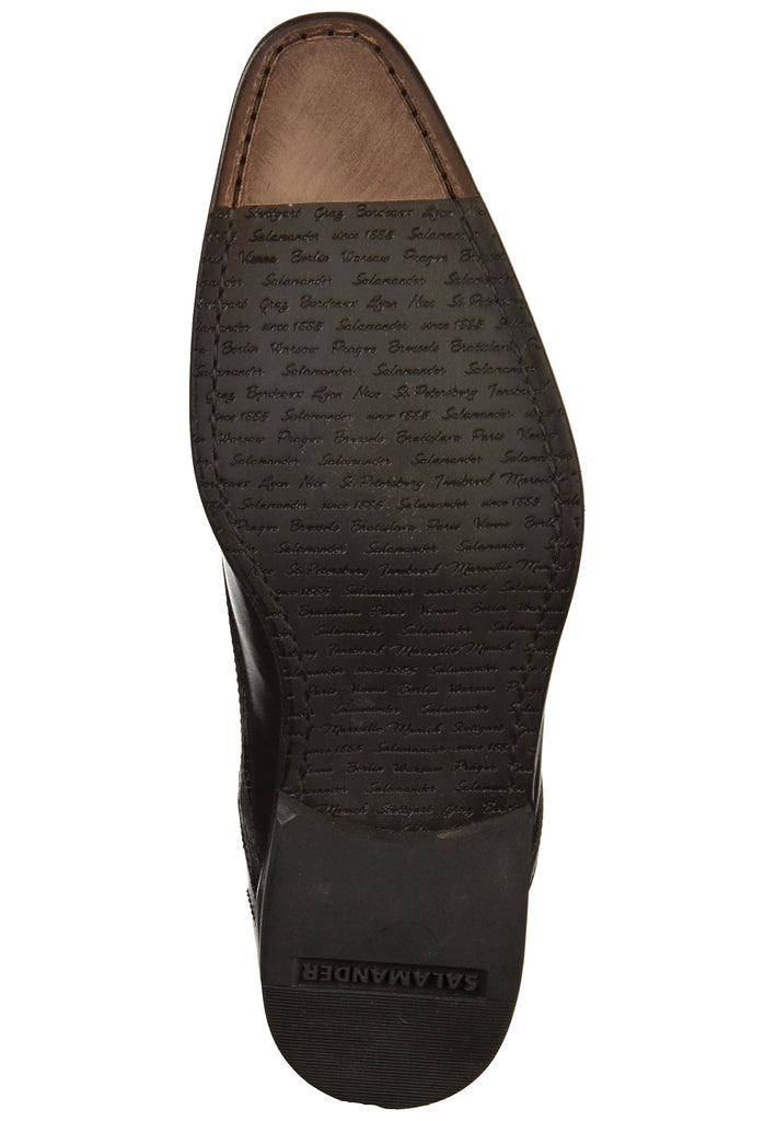 Salamander Businessschuhe Glattleder Schwarz - surf4shoes