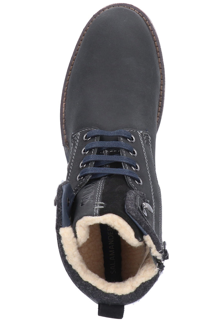 Salamander Stiefelette Leder Schwarz - surf4shoes