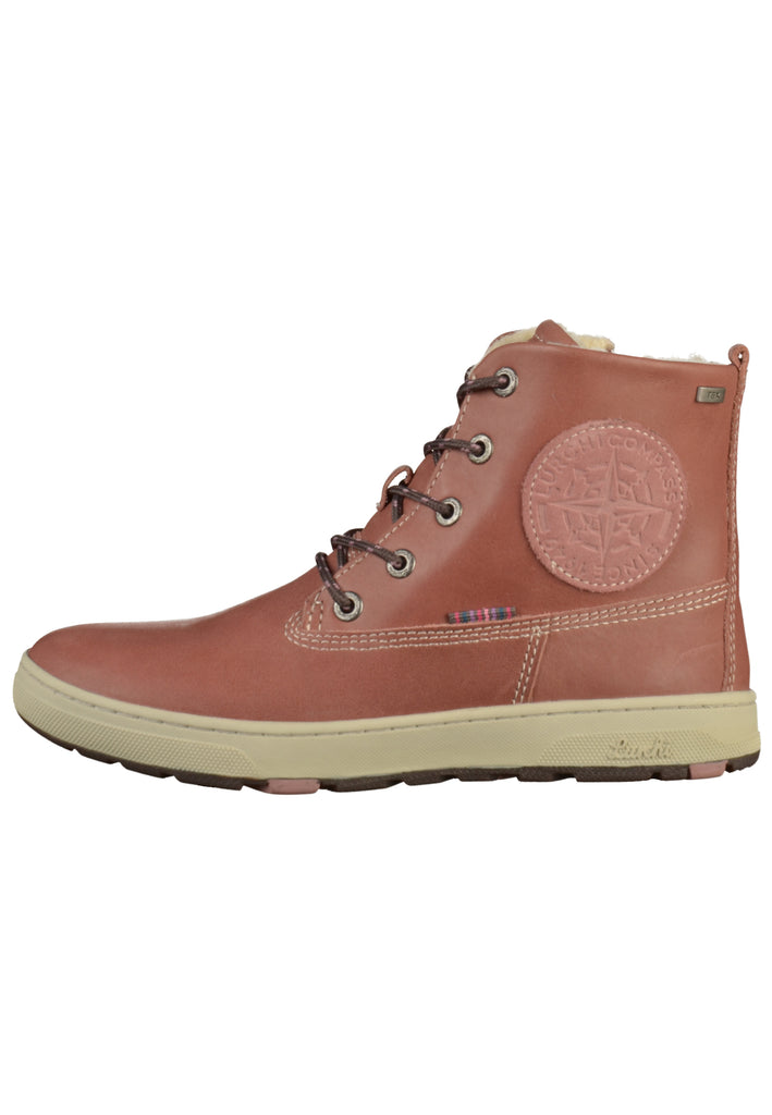 Lurchi Stiefelette Leder Rose - surf4shoes