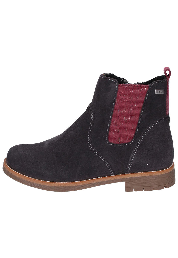 Lurchi Stiefelette Leder Blau - surf4shoes