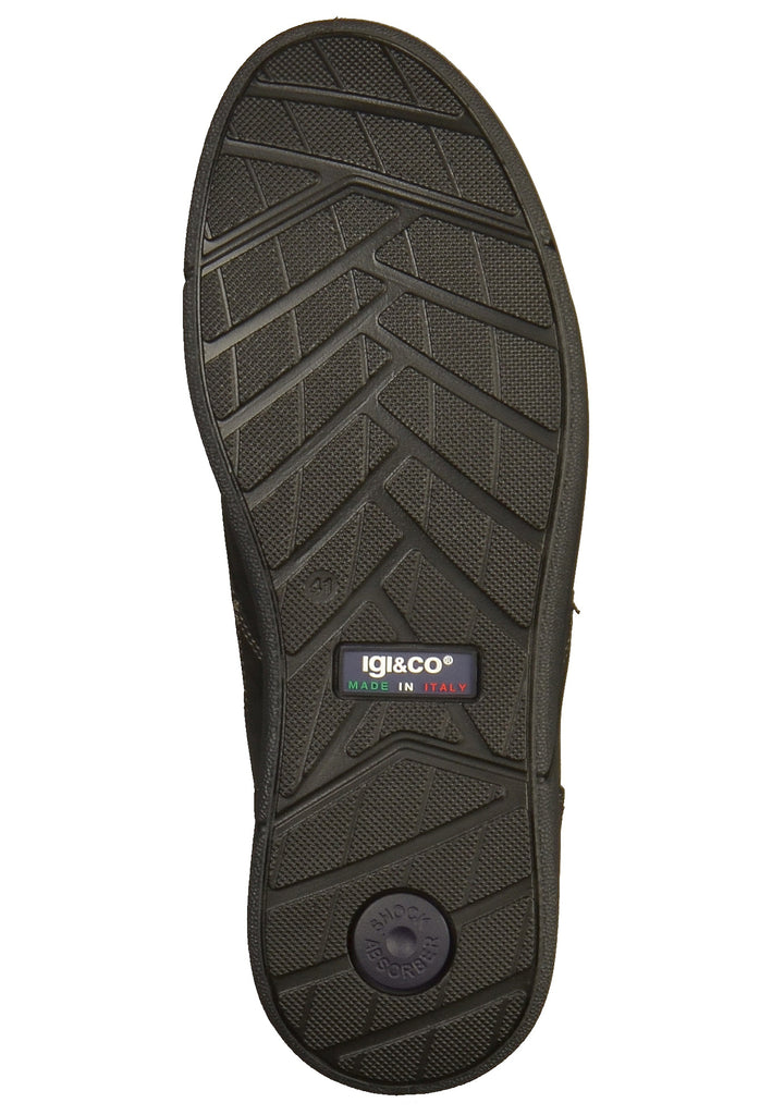 IGI&CO Halbschuhe Leder Schwarz - surf4shoes