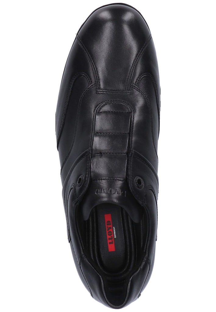 Lloyd Slipper Leder Schwarz - surf4shoes