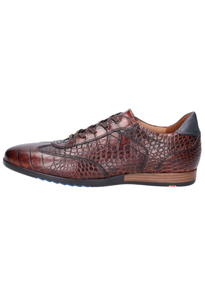 Lloyd Halbschuhe Leder Cognac - surf4shoes