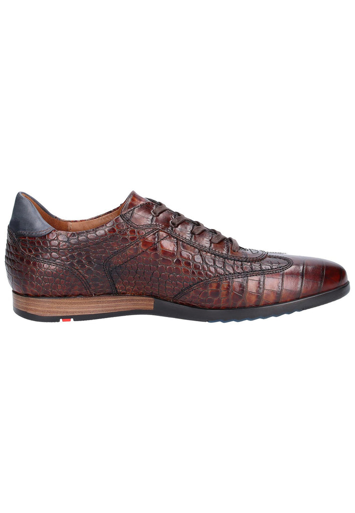 Lloyd Halbschuhe Leder Cognac - surf4shoes