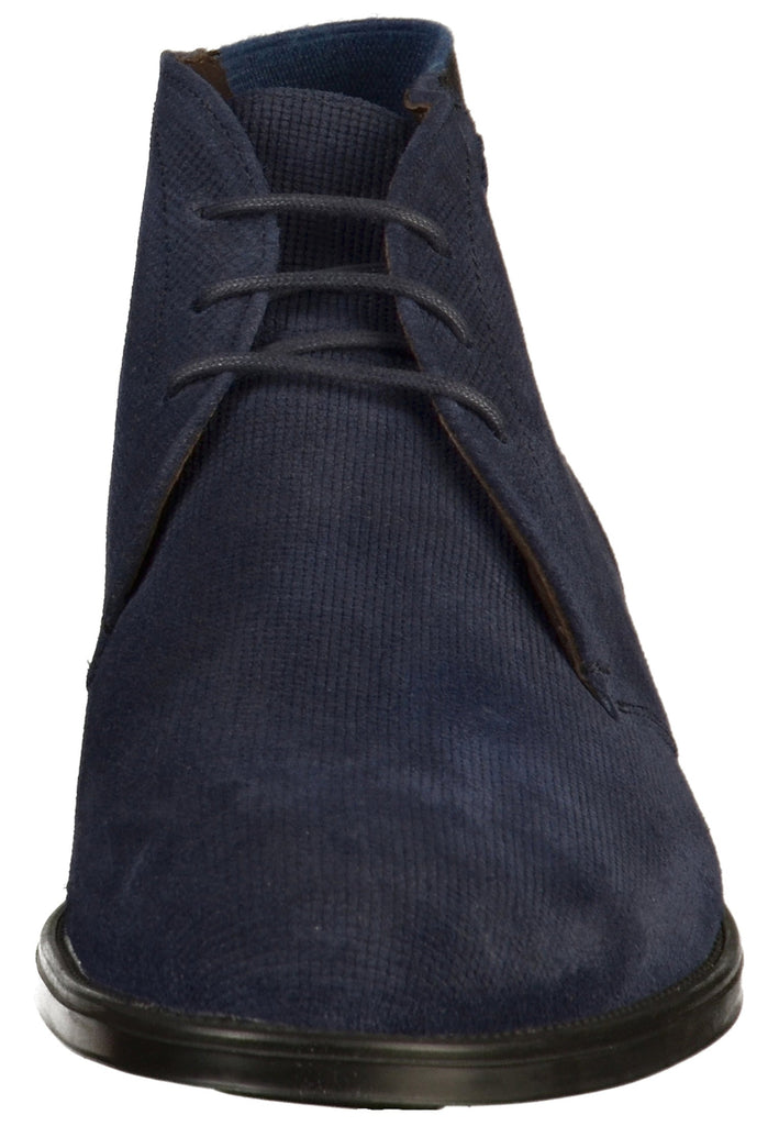 Lloyd Halbschuhe Leder Blau - surf4shoes