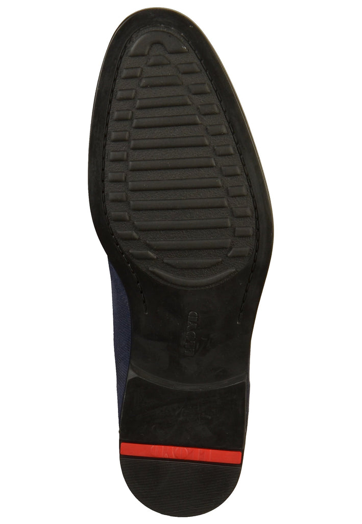 Lloyd Halbschuhe Leder Blau - surf4shoes