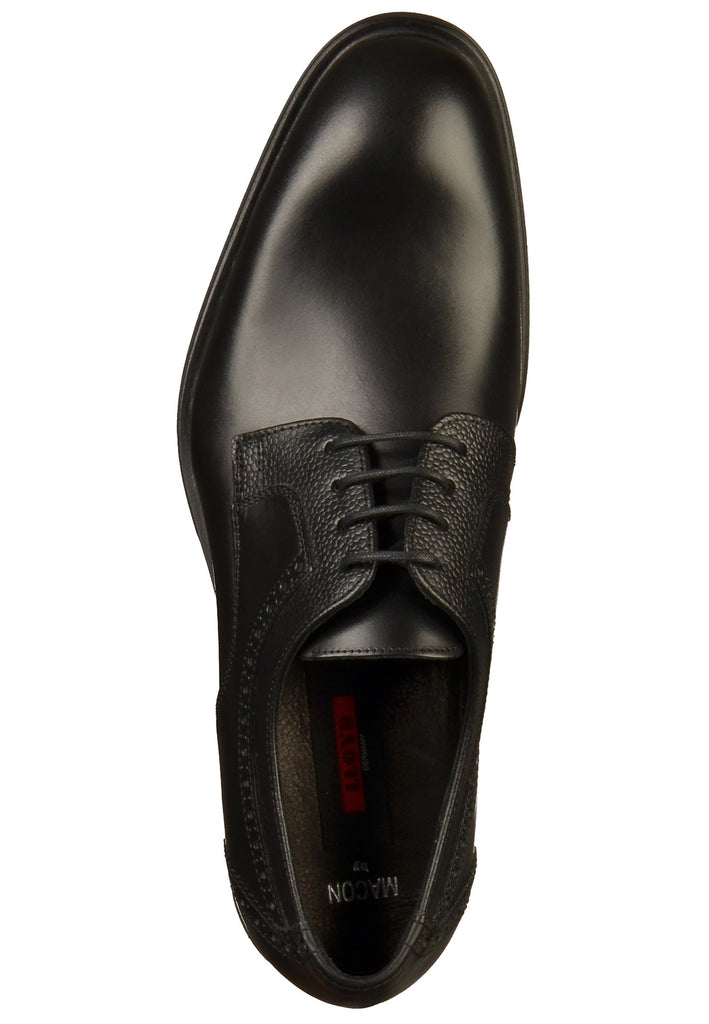 Lloyd Businessschuhe Leder Schwarz - surf4shoes