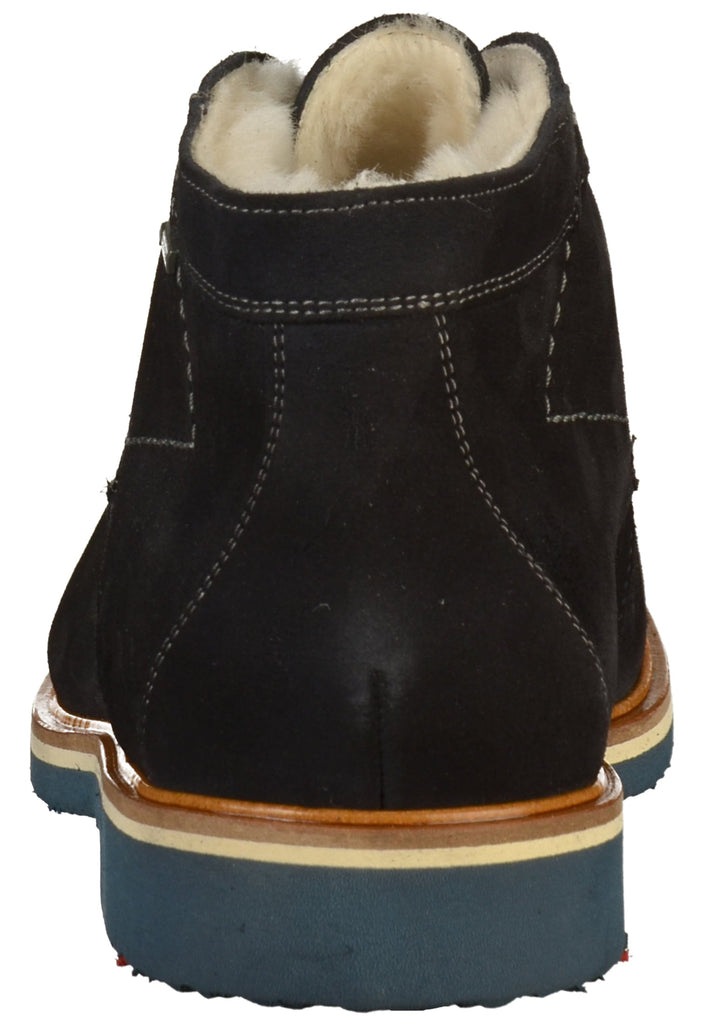 Lloyd Halbschuhe Leder Blau - surf4shoes