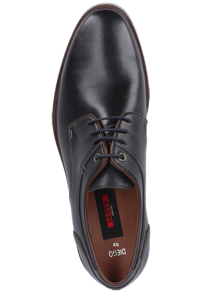 Lloyd Halbschuhe Glattleder Schwarz - surf4shoes