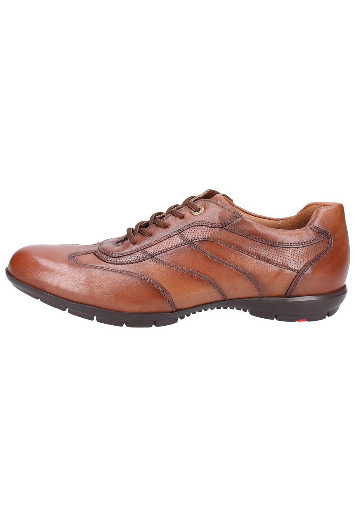 Lloyd Halbschuhe Glattleder Cognac - surf4shoes