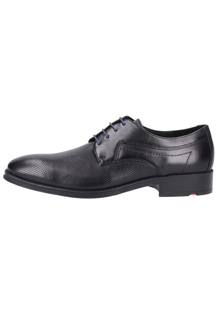 Lloyd Businessschuhe Glattleder Schwarz/Blau - surf4shoes