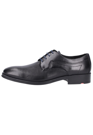 Lloyd Businessschuhe Glattleder Schwarz/Blau - surf4shoes