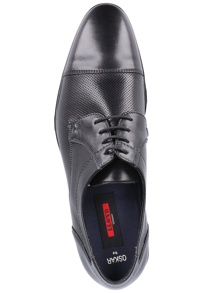 Lloyd Businessschuhe Glattleder Schwarz - surf4shoes