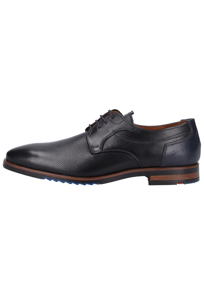 Lloyd Businessschuhe Glattleder Schwarz/Blau - surf4shoes