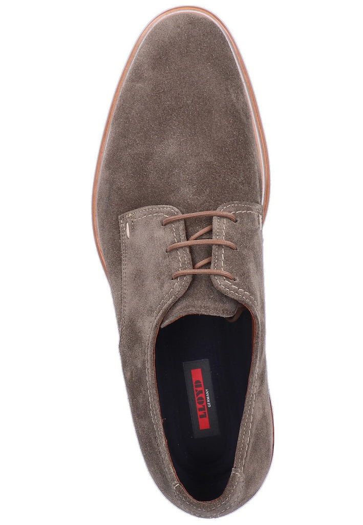 Lloyd Businessschuhe Veloursleder Hellbraun - surf4shoes