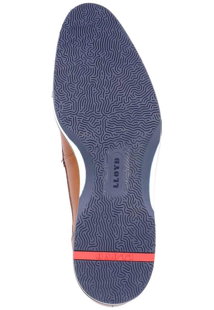 Lloyd Halbschuhe Glattleder Cognac - surf4shoes