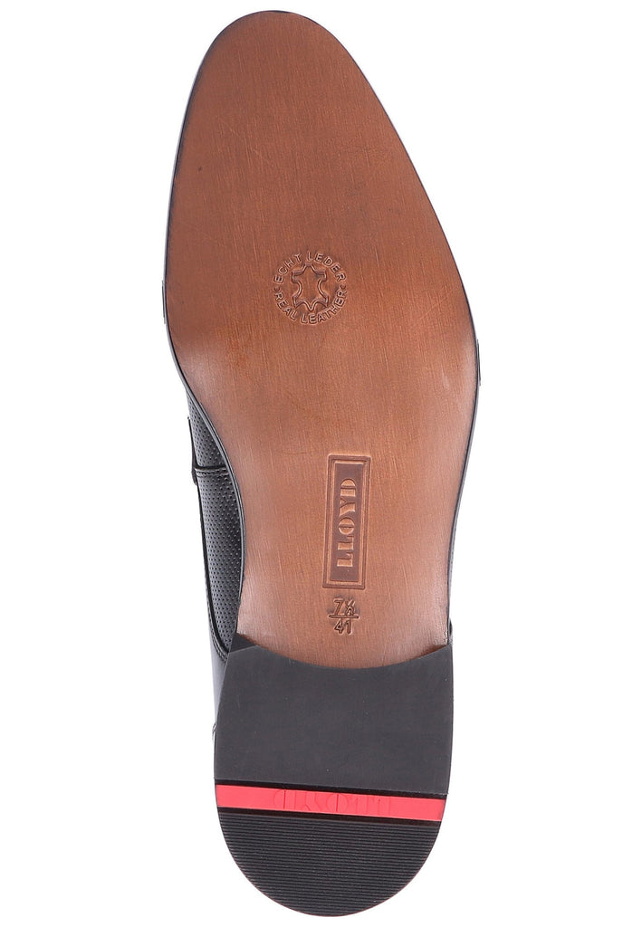 Lloyd Businessschuhe Glattleder Schwarz - surf4shoes