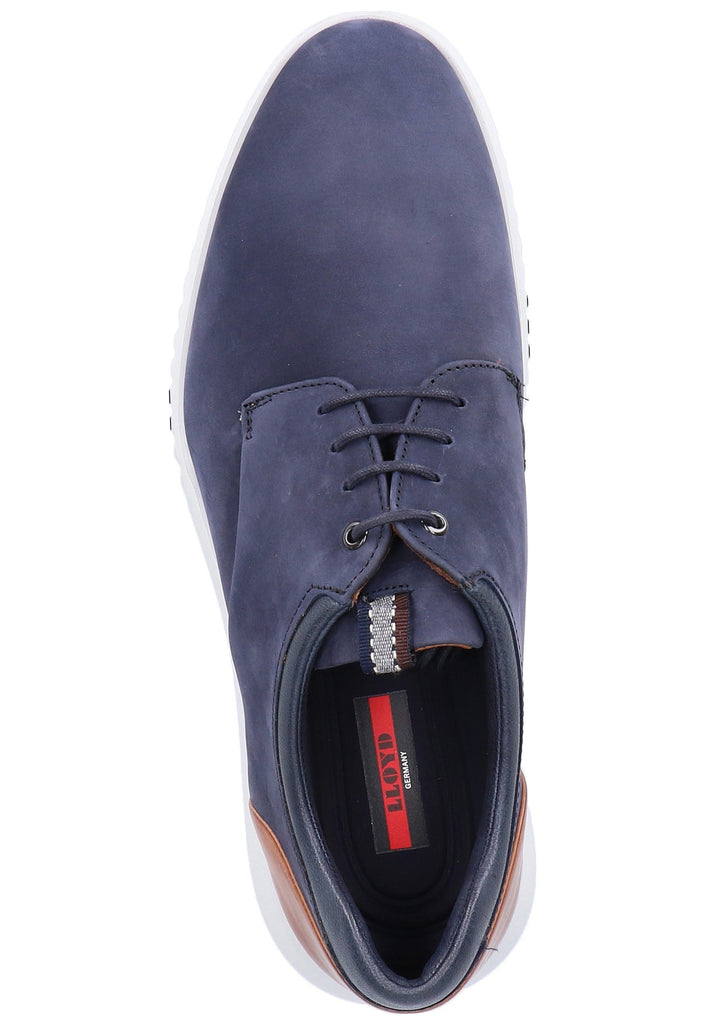 Lloyd Halbschuhe Nubukleder Pazifik - surf4shoes