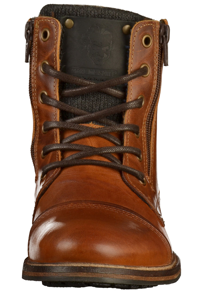 Bullboxer Stiefelette Leder Braun - surf4shoes