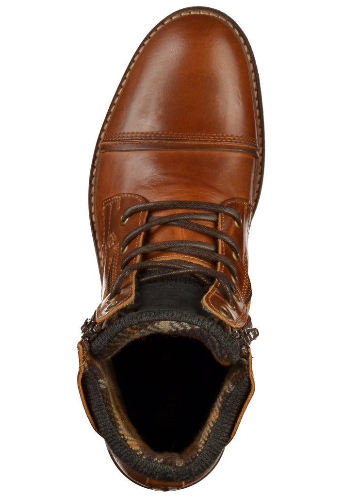 Bullboxer Stiefelette Leder Braun - surf4shoes