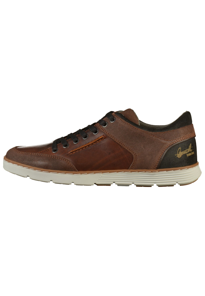 Bullboxer Sneaker Leder Dunkelbraun - surf4shoes
