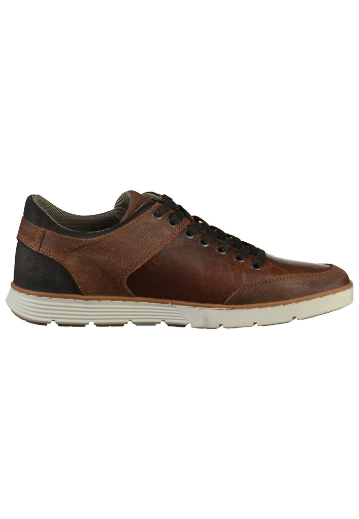 Bullboxer Sneaker Leder Dunkelbraun - surf4shoes