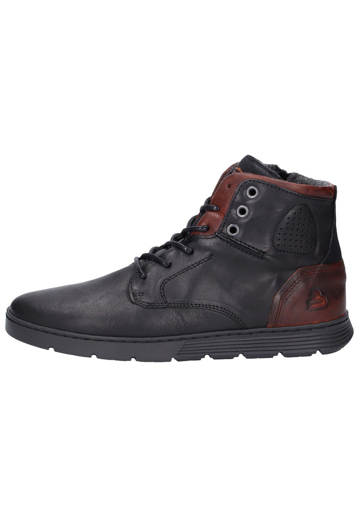 Bullboxer Stiefelette Leder Schwarz - surf4shoes