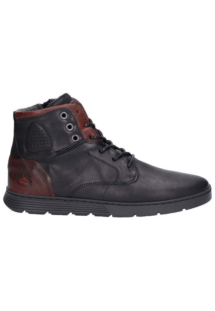 Bullboxer Stiefelette Leder Schwarz - surf4shoes