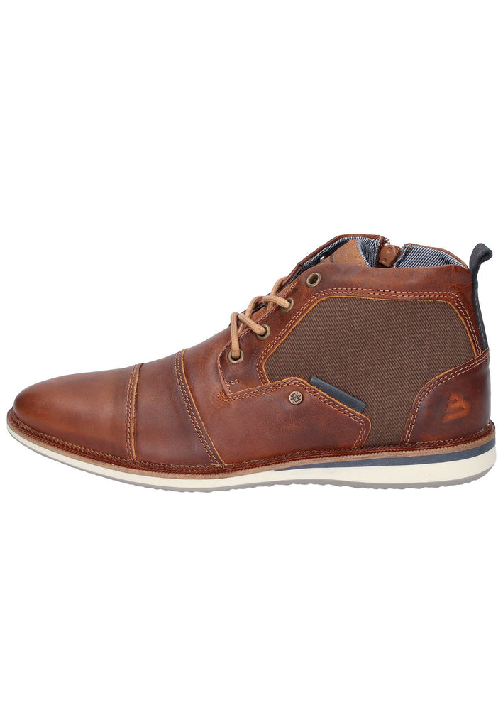 Bullboxer Stiefelette Leder/Textil Braun - surf4shoes