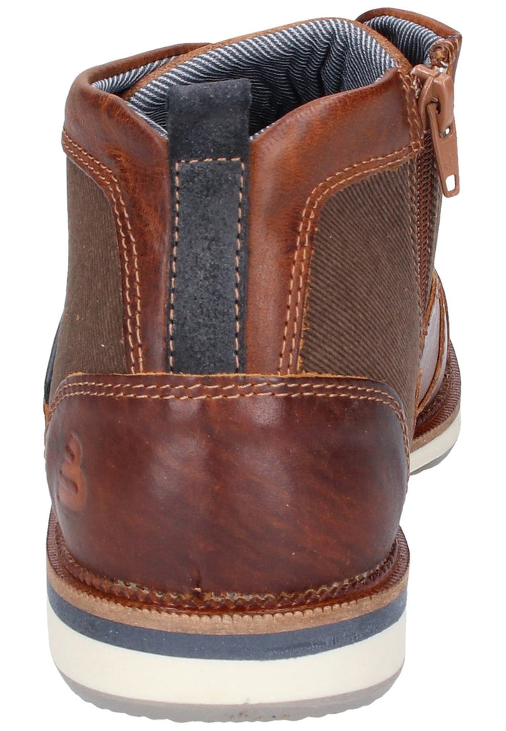 Bullboxer Stiefelette Leder/Textil Braun - surf4shoes