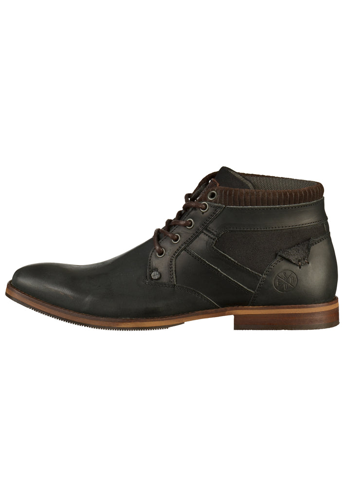 Bullboxer Halbschuhe Leder Schwarz - surf4shoes