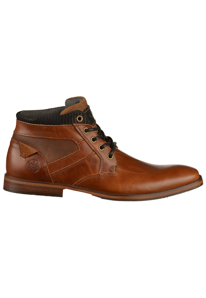 Bullboxer Stiefelette Leder Cognac - surf4shoes