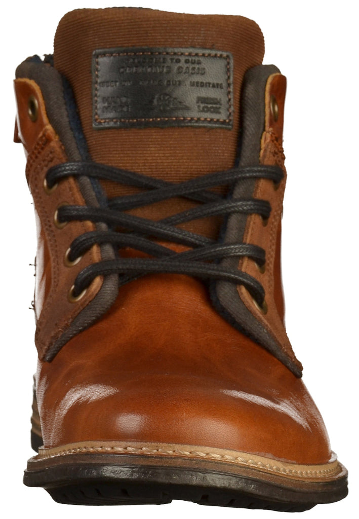 Bullboxer Stiefelette Leder Cognac - surf4shoes