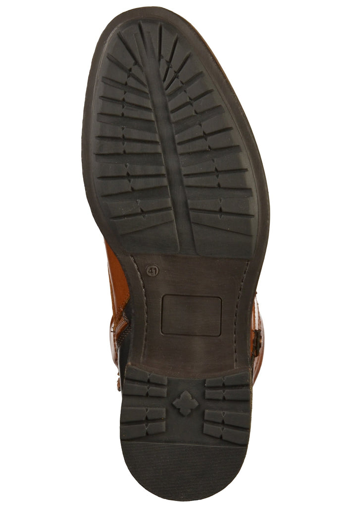 Bullboxer Stiefelette Leder Cognac - surf4shoes