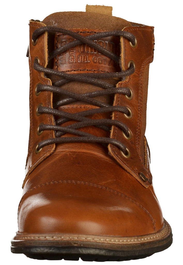 Bullboxer Stiefelette Leder Cognac - surf4shoes