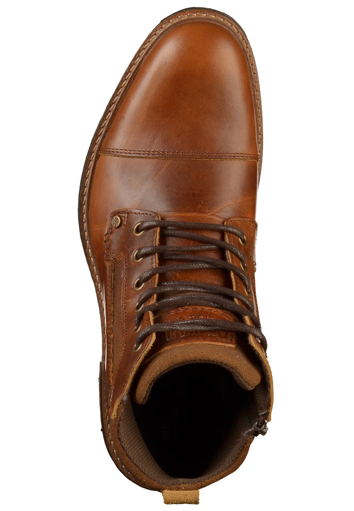 Bullboxer Stiefelette Leder Cognac - surf4shoes