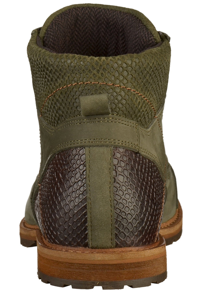 Bullboxer Stiefelette Leder Grün - surf4shoes