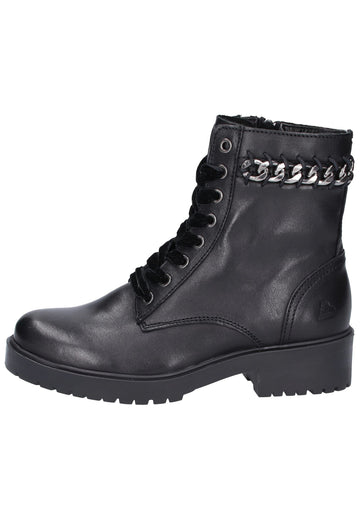 Bullboxer Stiefelette Leder Schwarz - surf4shoes