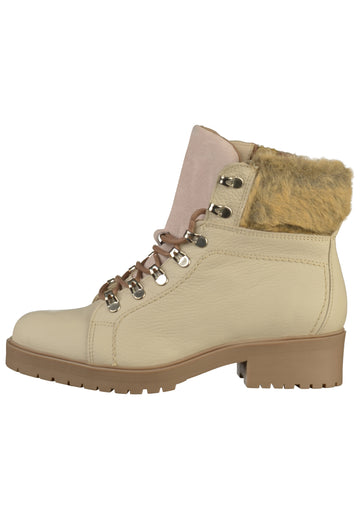 Bullboxer Stiefelette Leder Weiß - surf4shoes