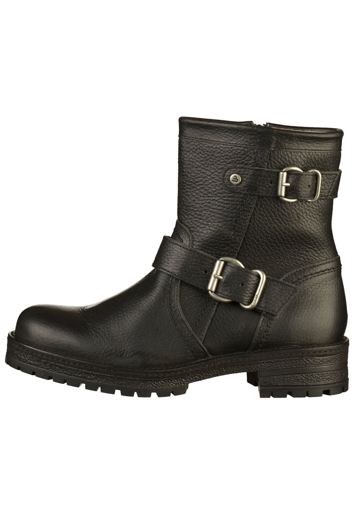Bullboxer Stiefelette Leder Schwarz - surf4shoes