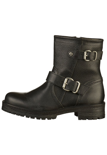 Bullboxer Stiefelette Leder Schwarz - surf4shoes