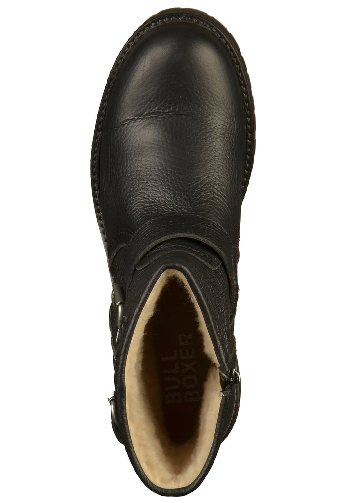 Bullboxer Stiefelette Leder Schwarz - surf4shoes