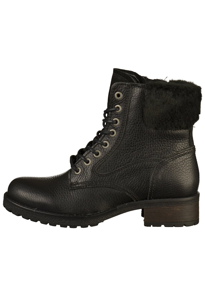 Bullboxer Stiefelette Leder Schwarz - surf4shoes