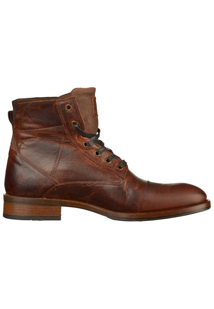 Bullboxer Stiefelette Leder Cognac - surf4shoes