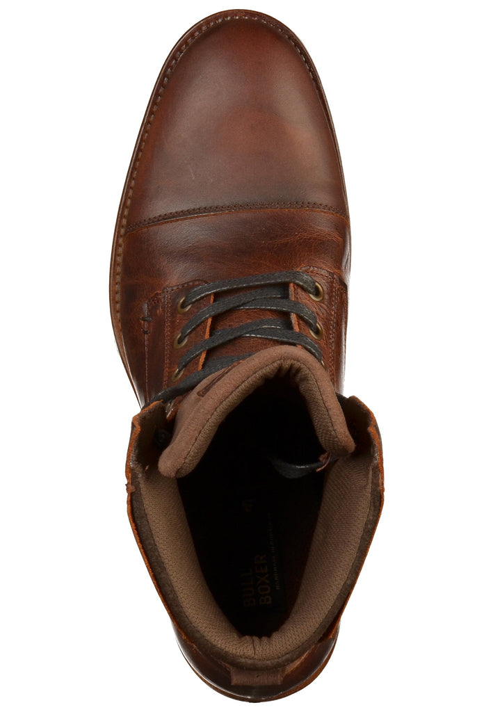 Bullboxer Stiefelette Leder Cognac - surf4shoes