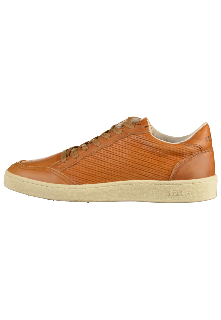 Replay Sneaker Leder Braun - surf4shoes