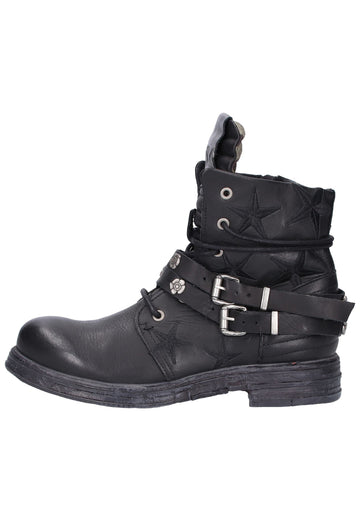 Replay Stiefelette Leder Schwarz - surf4shoes