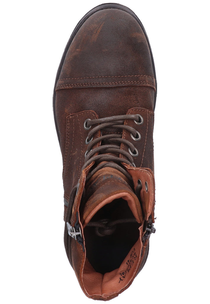Replay Stiefelette Leder Braun - surf4shoes
